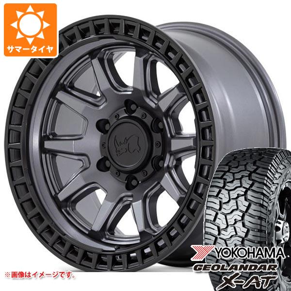 5本セット ジープ ラングラー JK/JL系用 サマータイヤ ヨコハマ ジオランダー X AT G016 LT295/70R17 121/118Q ブラックレター ブラックライノ キャリコ :brcalmgw 41327 j27139p 5:タイヤ1番