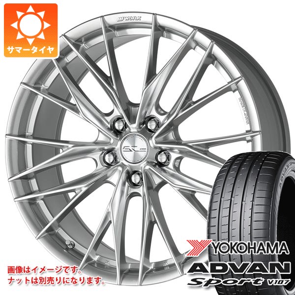 トヨタ 40系アルファード用 サマータイヤ ヨコハマ アドバンスポーツV107 255/40ZR21 (102Y) XL ワーク シュヴァート ブルネン LX 8.5-21
