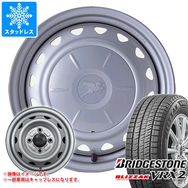 スタッドレスタイヤ 正規品 ブリヂストン ブリザック VRX2 155/70R13 75Q キャロウィン 4.0-13｜tire1ban