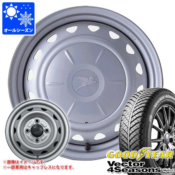 オールシーズン 185/55R15 82H グッドイヤー ベクター 4シーズンズ ハイブリッド キャロウィン 6.0-15｜tire1ban