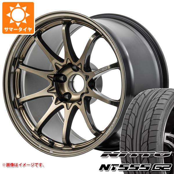 サマータイヤ 215/45R18 93Y XL ニットー NT555 G2 レイズ ボルクレーシング CE28 N-plus 7.5-18