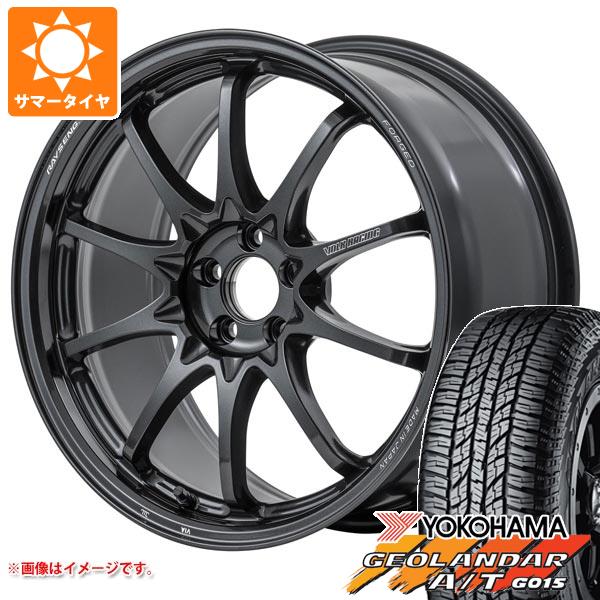 サマータイヤ 225/55R18 98H ヨコハマ ジオランダー A/T G015 ブラックレター レイズ ボルクレーシング CE28 N plus 8.0 18 : ce28npmm 24629 : タイヤ1番