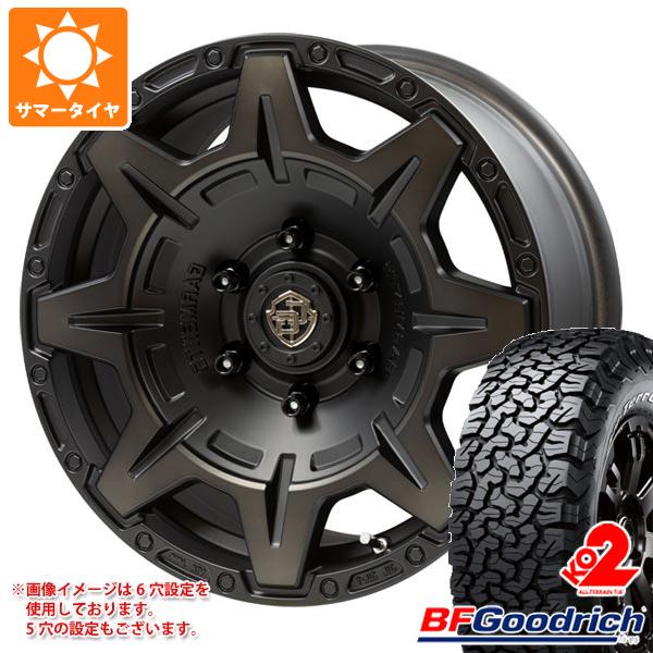 サマータイヤ 225/75R16 115/112S BFグッドリッチ オールテレーンT/A KO2 ホワイトレター クロスオーバーガーメンツ スタイルM 7.0-16｜tire1ban