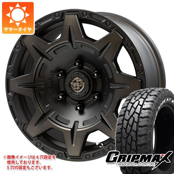 デリカD:5用 サマータイヤ グリップマックス マッドレイジ R/T MAX LT225/70R16 102/99R ホワイトレター クロスオーバーガーメンツ スタイルM 7.0 16 :cgsm 36504 m83961tb:タイヤ1番