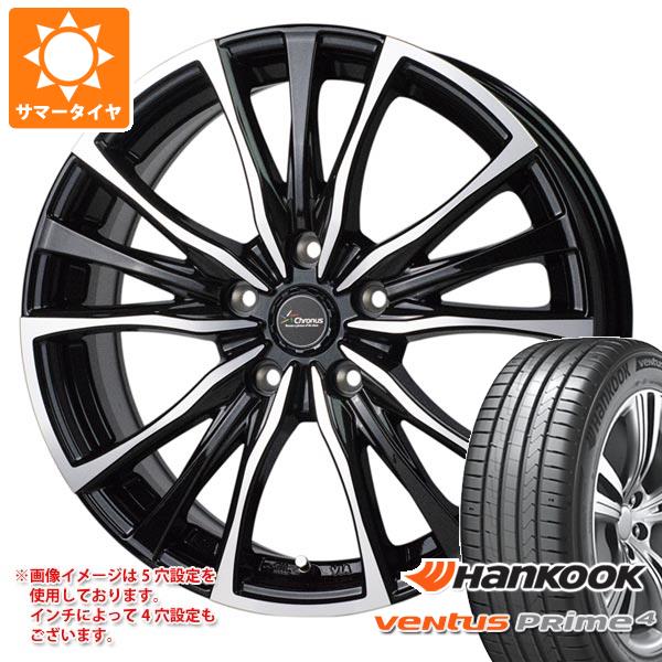 サマータイヤ 225/45R17 94W XL ハンコック ベンタス プライム4 K135 クロノス CH 110 7.0 17 :chro110 39895:タイヤ1番