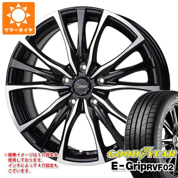 サマータイヤ 215/55R17 98V XL グッドイヤー エフィシエントグリップ RVF02 クロノス CH 110 7.0 17 :chro110 36623:タイヤ1番