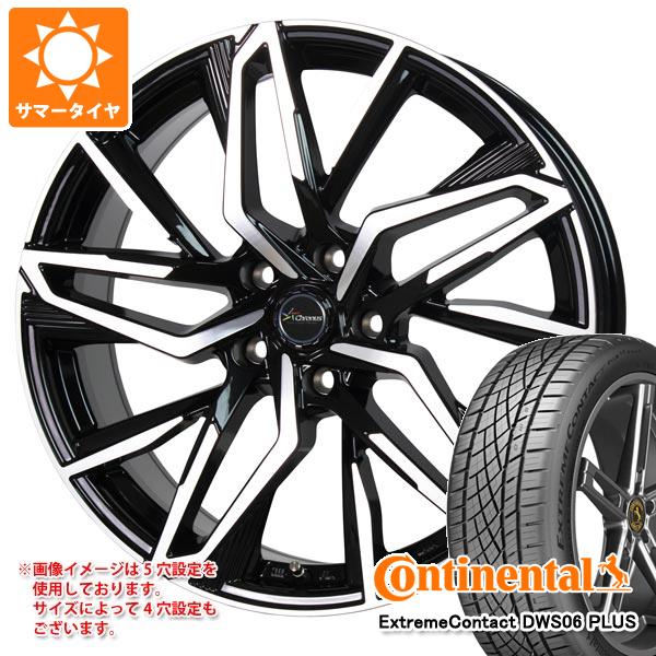 サマータイヤ 225/40R18 92Y XL コンチネンタル エクストリームコンタクト DWS06 プラス クロノス CH-112 7.0-18｜tire1ban