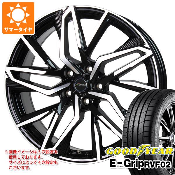 サマータイヤ 225/55R19 103W XL グッドイヤー エフィシエントグリップ RVF02 クロノス CH-112 7.5-19｜tire1ban