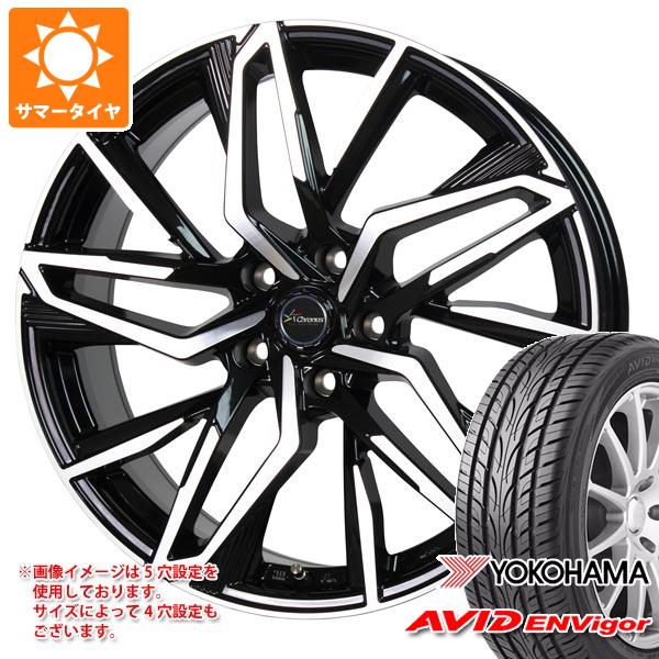 サマータイヤ 215/45R18 93W XL ヨコハマ エービッド エンビガー S321 クロノス CH 112 7.0 18 :chro112 37004:タイヤ1番