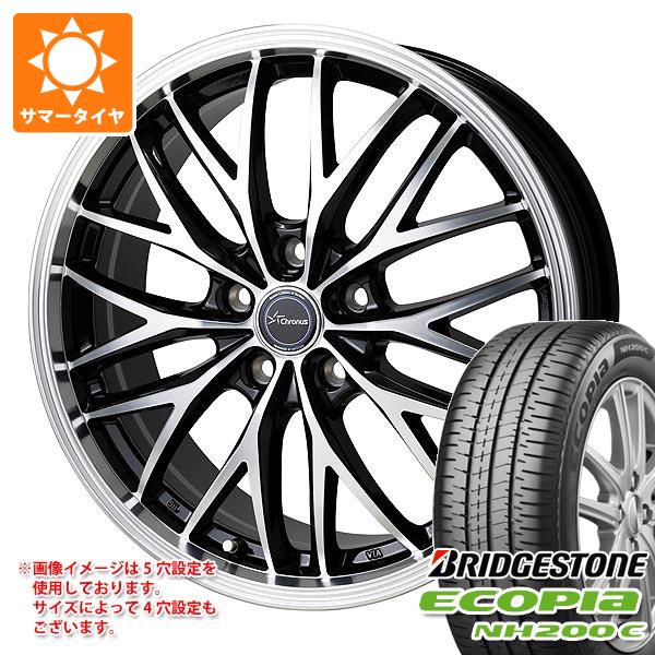 サマータイヤ 175/55R15 77V ブリヂストン エコピア NH200 C クロノス CH 113 5.5 15 :chro113 38133:タイヤ1番