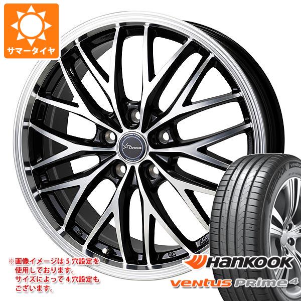 サマータイヤ 225/45R17 94W XL ハンコック ベンタス プライム4 K135 クロノス CH 113 7.0 17 :chro113 39895:タイヤ1番