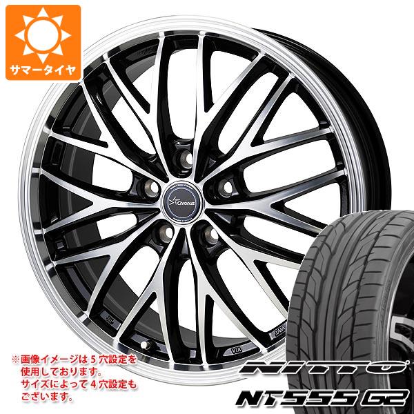 サマータイヤ 215/45R18 93Y XL ニットー NT555 G2 クロノス CH-113 7.0-18｜tire1ban