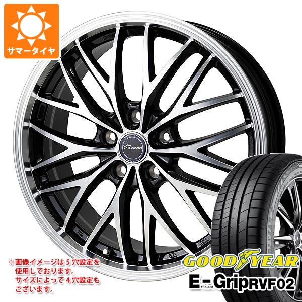 サマータイヤ 215/55R17 98V XL グッドイヤー エフィシエントグリップ RVF02 クロノス CH 113 7.0 17 :chro113 36623:タイヤ1番