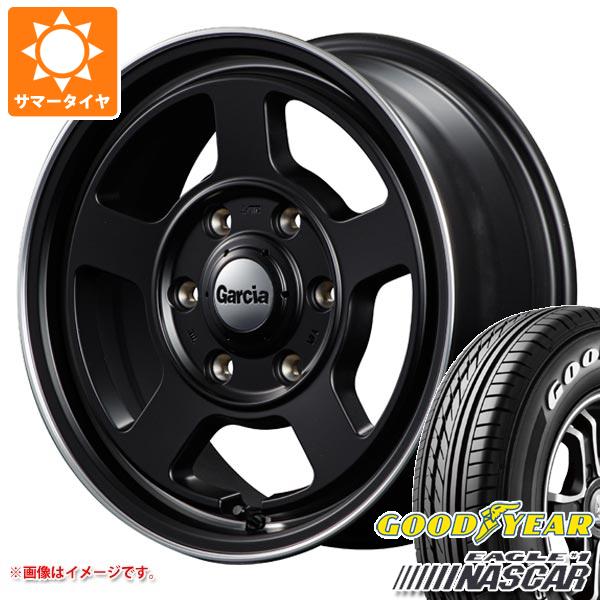 ハイエース 200系用 2024年製 サマータイヤ グッドイヤー イーグル ＃1 ナスカー 215/65R16C 109/107R ホワイトレター ガルシア シカゴ5 6.5 16 :cica5bh 14402 t80967yt:タイヤ1番