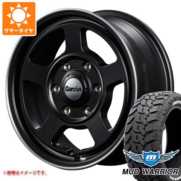 ハイエース 200系用 サマータイヤ モンスタ マッドウォーリアー LT215/70R16 107/105Q ホワイトレター ガルシア シカゴ5 6.5 16 :cica5bh 34780 t80971yt:タイヤ1番