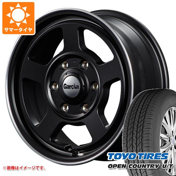 ハイエース 200系用 サマータイヤ トーヨー オープンカントリー U/T 215/70R16 100H ガルシア シカゴ5 6.5 16 :cica5bh 28545 t80971yt:タイヤ1番