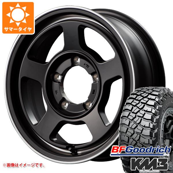 ジムニー JB64W用 サマータイヤ BFグッドリッチ マッドテレーンT/A KM3 LT225/75R16 115/112Q ガルシア シカゴ5 5.5 16 :cica5bj 30405 s861004zk:タイヤ1番