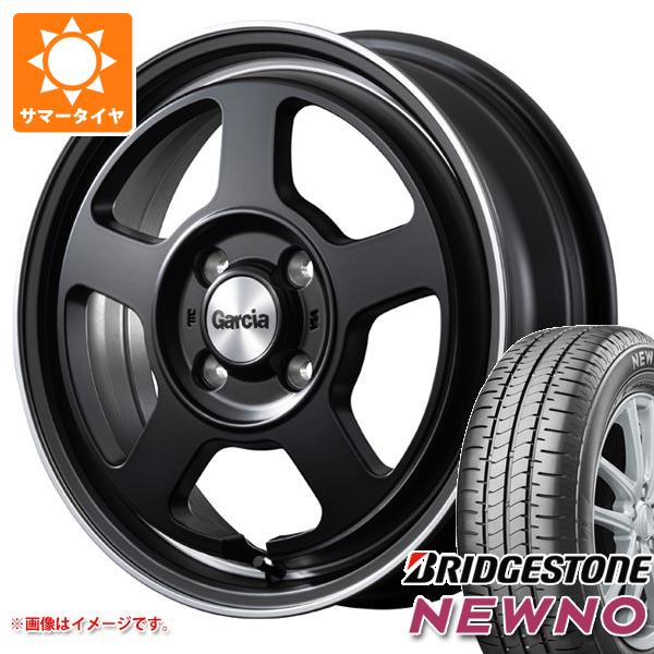 エブリイバン DA17V用 2024年製 サマータイヤ ブリヂストン ニューノ 165/60R14 75H  ガルシア シカゴ5 4.5-14｜tire1ban