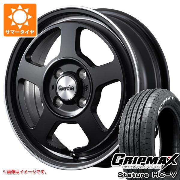 キャリイ DA16T用 サマータイヤ グリップマックス スタチャー HC V 145/80R12 80/78Q ホワイトレター ガルシア シカゴ5 4.0 12 :cica5bk 39751 s861040zk:タイヤ1番