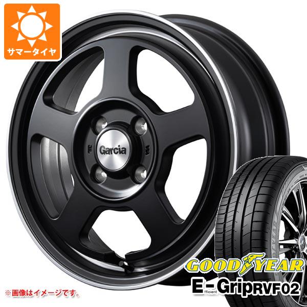 サマータイヤ 165/55R15 75V グッドイヤー エフィシエントグリップ RVF02 ガルシア シカゴ5 4.5 15 :cica5bk 36635:タイヤ1番