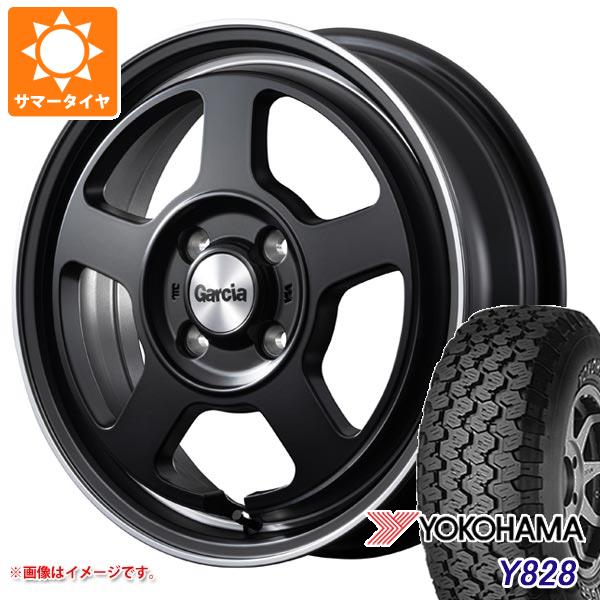 サマータイヤ 175R14 6PR ヨコハマ Y828A (175/80R14 94/93N相当) ガルシア シカゴ5 4.5 14 :cica5bk 24690:タイヤ1番