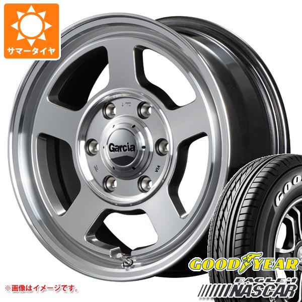 ハイエース 200系用 2024年製 サマータイヤ グッドイヤー イーグル ＃1 ナスカー 215/65R16C 109/107R ホワイトレター ガルシア シカゴ5 6.5 16 :cica5mh 14402 t80967yt:タイヤ1番