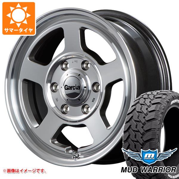 ハイエース 200系用 サマータイヤ モンスタ マッドウォーリアー LT215/70R16 107/105Q ホワイトレター ガルシア シカゴ5 6.5 16 :cica5mh 34780 t80971yt:タイヤ1番