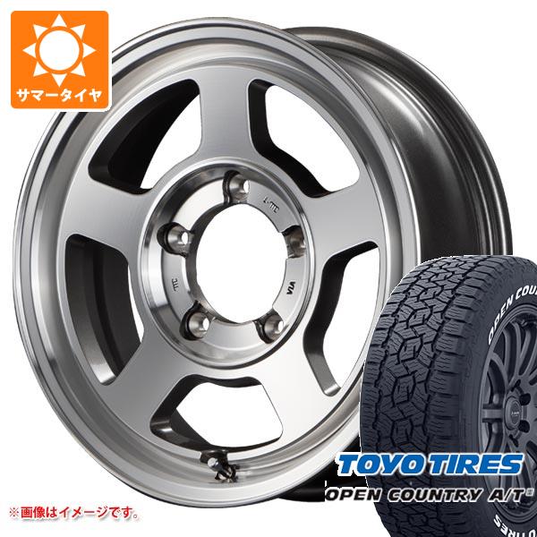 ジムニー JB64W用 2024年製 サマータイヤ トーヨー オープンカントリー A/T3 215/70R16 100T ホワイトレター ガルシア シカゴ5 5.5 16 :cica5mj 41238 s86768zk:タイヤ1番