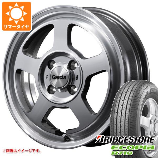 サクシード プロボックス 160系用 サマータイヤ ブリヂストン エコピア R710 165/80R14 91/90N (165R14 6PR相当) ガルシア シカゴ5 5.5 14 :cica5mk 35114 t801071yt:タイヤ1番