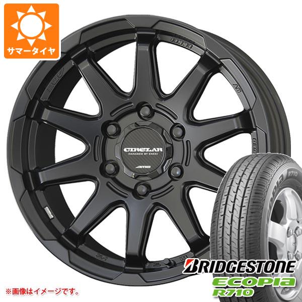 ハイエース 200系用 サマータイヤ ブリヂストン エコピア R710 195/80R15 107/105N サーキュラー C10X 6.0 15 :circ10xh 35112 t80741yt:タイヤ1番