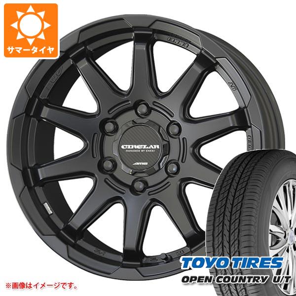 ハイエース 200系用 サマータイヤ トーヨー オープンカントリー U/T 215/70R16 100H サーキュラー C10X 6.5 16 :circ10xh 28545 t80971yt:タイヤ1番