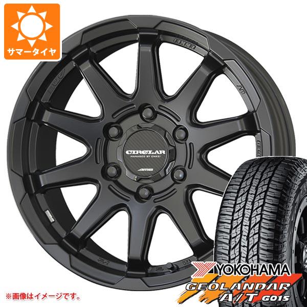 ハイエース 200系用 サマータイヤ ヨコハマ ジオランダー A/T G015 215/70R16 100H ブラックレター サーキュラー C10X 6.5 16 :circ10xh 25581 t80971yt:タイヤ1番