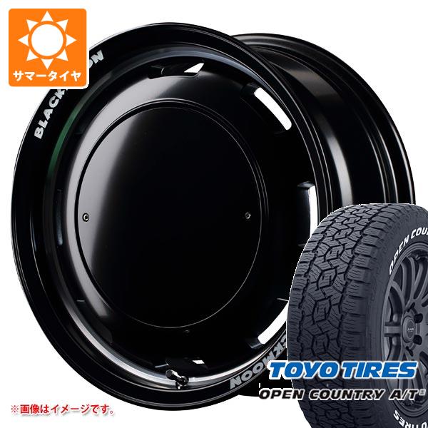 ハイエース 200系用 サマータイヤ トーヨー オープンカントリー A/T3 215/70R16 100T ホワイトレター ガルシア シスコ ブラックムーンエディション 6.5 16 :cisbmh 41238 t80971yt:タイヤ1番