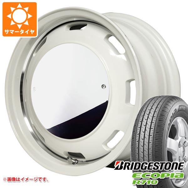 エブリイバン DA17V用 サマータイヤ ブリヂストン エコピア R710 165/80R14 91/90N (165R14 6PR相当) ガルシア シスコ ムーン 4.5 14 :cismk 35114 s861055zk:タイヤ1番