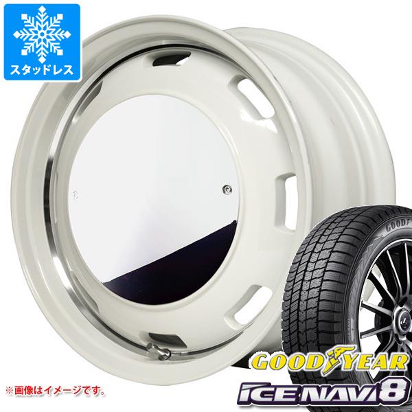 エブリイバン DA17V用 スタッドレス グッドイヤー アイスナビ8 165/60R14 75Q ガルシア シスコ ムーン｜tire1ban