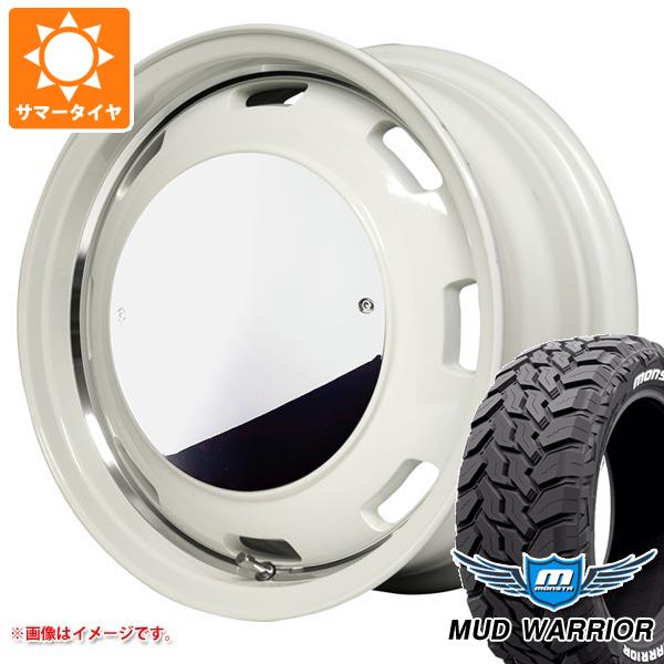 ジムニー JB64W用 サマータイヤ モンスタ マッドウォーリアー LT215/70R16 107/105Q ホワイトレター ガルシア シスコ ムーン 5.5 16 :cismj 34780 s86768zk:タイヤ1番