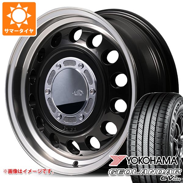 5本セット スズキ ジムニー用 2026年製 サマータイヤ ヨコハマ ジオランダー CV G058 175/80R16 91S ガルシア シスコ タイプ2 5.5-16
