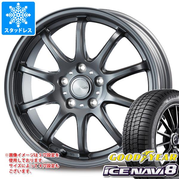 プリウス 60系用 スタッドレス グッドイヤー アイスナビ8 195/60R17 90Q インターミラノ クレール ZT10