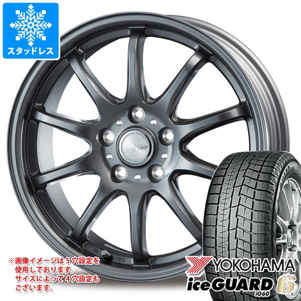 2024年製 スタッドレスタイヤ ヨコハマ アイスガードシックス iG60 165/60R15 77Q インターミラノ クレール ZT10 4.5-15