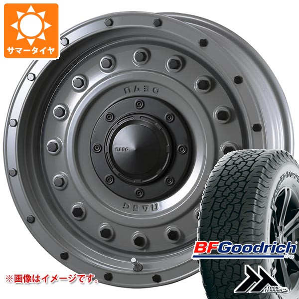 ランドクルーザー プラド 150系用 サマータイヤ BFグッドリッチ トレールテレーンT/A 265/65R17 112T アウトラインホワイトレター ディーン コロラド 8.0-17