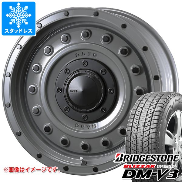 スタッドレスタイヤ ブリヂストン ブリザック DM-V3 265/70R17 115Q クリムソン ディーン コロラド 8.0-17