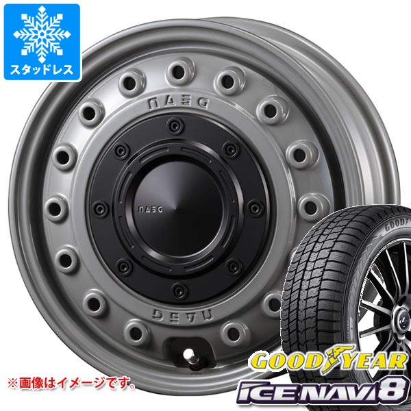 スタッドレスタイヤ グッドイヤー アイスナビ8 165/65R15 81Q クリムソン ディーン コロラド 4.5-15