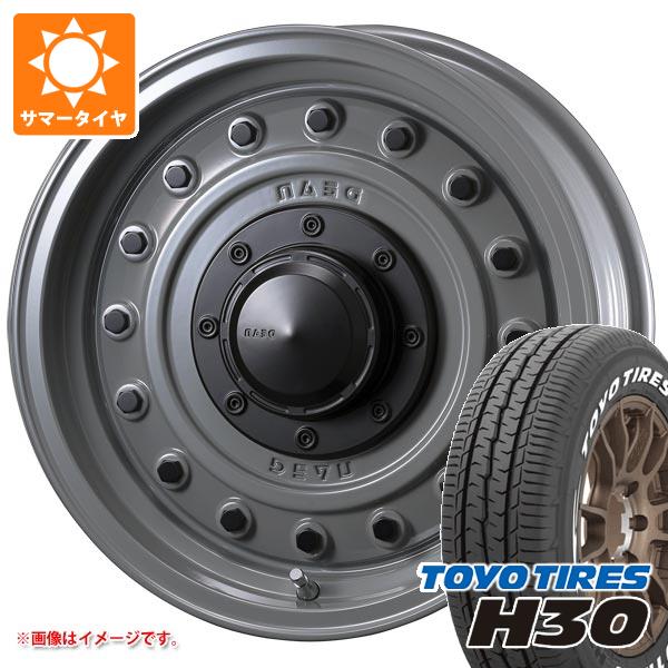 ハイエース 200系用 サマータイヤ トーヨー H30 215/65R16C 109/107R ホワイトレター クリムソン ディーン コロラド 6.5 16 :coloh 39888 t80967yt:タイヤ1番