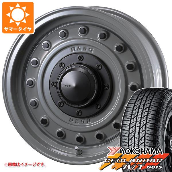 ハイラックスサーフ185系用 サマータイヤ ヨコハマ ジオランダー A/T G015 LT235/85R16 120/116R アウトラインホワイトレター ディーン コロラド 6.5-16｜tire1ban