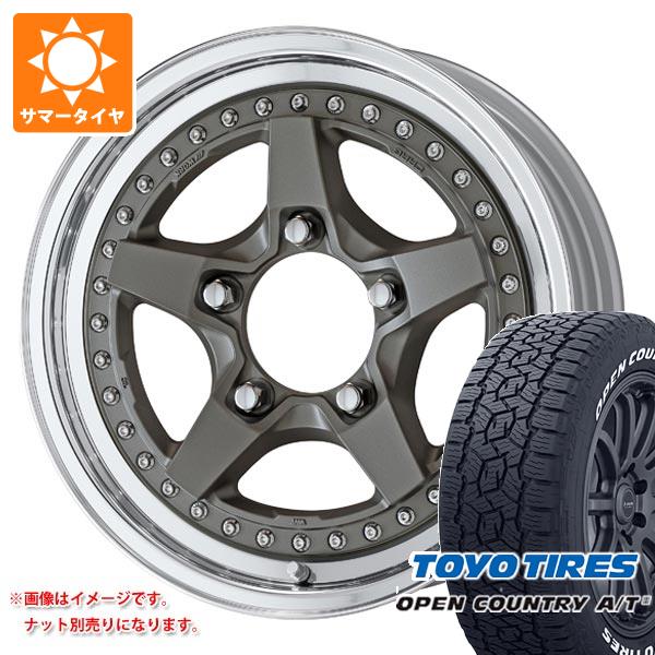 WORK - ジムニー JB64W用 炎節タイア トゥーヨー 明けひろげカントリー A/T3 215/70R16 100T 白いこと水茎の跡 細工物 クラッグ ガルバトレ 2 5.5-16