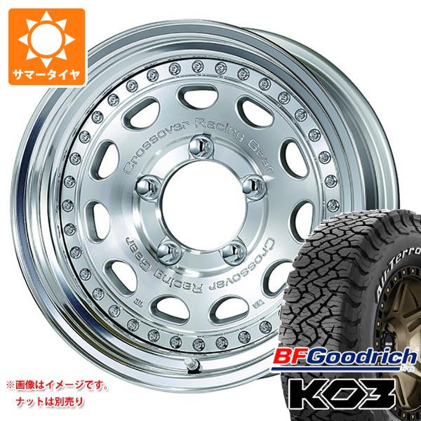 5本セット ジムニー JB64W用 サマータイヤ BFグッドリッチ オールテレーンT/A KO3 LT215/70R16 100/97S ホワイトレター ワーク クラッグ ガルバトレ 5.5-16