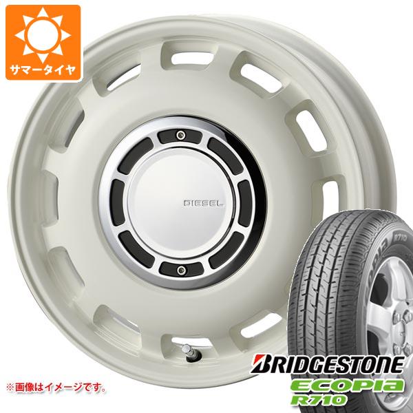 ハイゼットカーゴ S320系用 サマータイヤ ブリヂストン エコピア R710 145/80R12 86/84N (145R12 8PR相当) コスミック クロスブラッド ディーゼル 4.0 12 :csdise4 28452 d85743ht:タイヤ1番