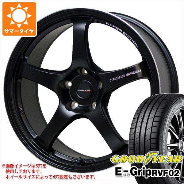 サマータイヤ 225/50R18 99V XL グッドイヤー エフィシエントグリップ RVF02 クロススピード ハイパーエディション CR5 7.5-18