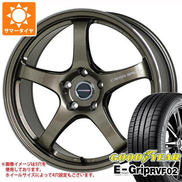 サマータイヤ 185/55R16 83V グッドイヤー エフィシエントグリップ RVF02 クロススピード ハイパーエディション CR5 6.0 16 :cshecr5b 36627:タイヤ1番