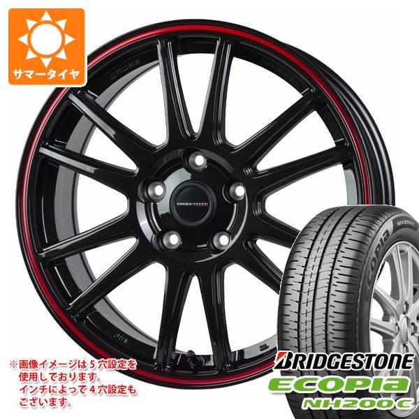 サマータイヤ 165/60R14 75H ブリヂストン エコピア NH200 C クロススピード ハイパーエディション CR6 4.5 14 :cshecr6 38143:タイヤ1番